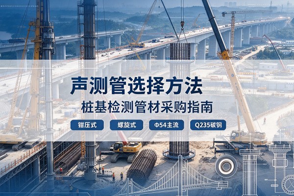 鱼峰声测管选型标准