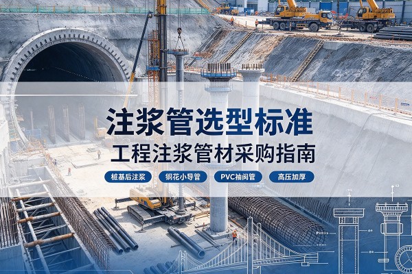 鱼峰注浆管选型标准