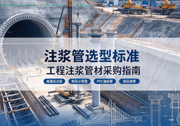 鱼峰注浆管选型标准